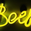 네온사인 와이어공예 이미지