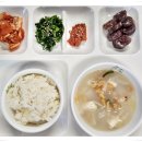 7월 23일 바른 식단 ＜제육볶음, 마카로니샐러드, 순살찜닭, 게맛살야채볶음, 찐순대 외＞ 이미지