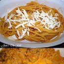 김밥과 스파게티 이미지