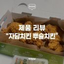 자담치킨 수원곡반정점 | [리뷰] 자담치킨에서 신상이 나왔다고? 뿌슐랭 배달 후기