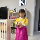 더예뿐 | 더예한복 3호 35개월 사이즈 후기ㅣ설날 어린이집 여아 한복 추천(93cm 14kg)