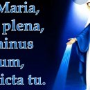 성모송(아베 마리아, AVE MARIA) 라틴어 구문 분석 이미지