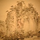 실경산수화 이미지