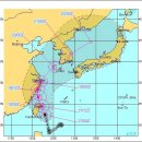 태-풍 정보 (Typhoon Information) 고 찰 : 7호 갈매기 현황등. 이미지