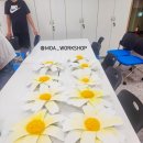 만경중학교 | 멋진 포토존 구성하기, 포토존에서 사진 잘 찍는 방법,만경중학교자이언트 플라워 데이지 원데이클래스 ]