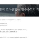 수평적 조직문화가 민주주의가 아니다~ 이미지