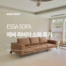 {소파 구매 및 후기} :: 에싸 파비아 소파 설치 및 후기, 배송 기간