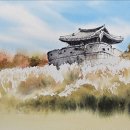 감성 수채화 이미지