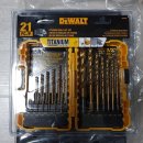 디월트 DEWALT 티타늄 드릴기리 비트 팝니다.(21pc) 이미지