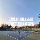 충장인조잔디구장 | 고양 야외 테니스장 충장근린체육공원 방문