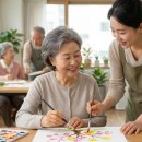 명심실버센터 | 노인미술치료사 자격증: 요양원 및 주간보호센터 프로그램 강사 가이드