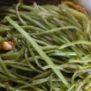 고구마순 김치와 상추 물김치 이미지