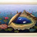 서양화「내가 그린 그림 하나」 이미지