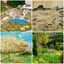 황금부동산 앞 | 월드컵공원 월간공원산책 <고흐의 배나무 &amp; 겸재의 살구꽃> 후기
