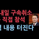 尹, 내일 중앙지법 구속취소 심문 직접 참석...충격 내용 나온다 ﻿성창경TV 이미지