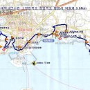 제주대학교연수원-소정방폭포-정방폭포-황룡사-회돌개 8.84km 이미지