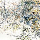 한국화(수묵 담채화) 이미지