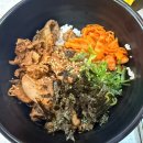 역전우동부평삼산월드점 | 7월 7일 점심 - 역전우동 부평삼산월드점 (우삼겹볶음김치덮밥+미니냉모밀)