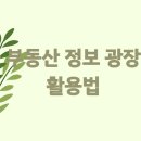 부동산중개광장 | 서울 부동산 정보 광장 완벽 활용법