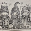 일상을 담은 어반스케치 이미지