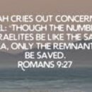 Bible Reading - Romans 9:23~33 이미지