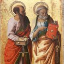 성 베드로와 성 바오로 사도 대축일, 주님께서는 부족한 사람 둘을 교회의 기둥으로 세웠습니다. ￼ 이미지