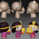 캐릭터 조형물 이미지