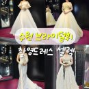 브라이덜휘 촬영 드레스 셀렉 후기 변형한 모습까지