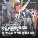 ✨ RG 1/144 에일 스트라이크 건담 &amp; 스카이 글래스퍼 [클리어 컬러] 조립 후기 1편