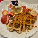 해처럼 | 인천 계산동 조용하고 넓은 카페 낮엔해처럼 밤엔달처럼 브라운치즈크로플 후기