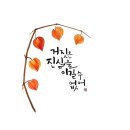글씨테라피, 캘리그라피 이미지