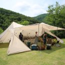 황금박쥐캠핑장 | 2020.06 춘천) 네이처하이크 쉘터, 티피텐트 촬영