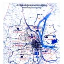 캄보디아 프놈펜 행정구역 지도 이미지