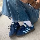 7633 | 아디다스 스페지알 핸드볼 컬리지에이트 네이비 리뷰 사이즈팁 착용샷 BD7633