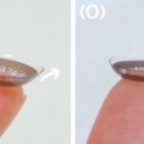 글라스 안경. 콘택트 이미지