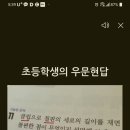 초등학생의 우문현답 이미지