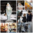 일본 돗토리 요괴거리 미즈키시게루 로드-아테나 보아가 거닌 거리 간판구경하기 이미지