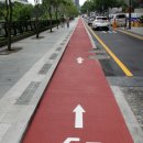 자전거전용도로 표지판 이미지