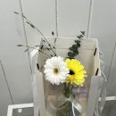 씨유 포항문덕로드점 | 포항 문덕/원동 무인 꽃집 [풀네잎] 꽃병 후기(승진 축하 선물)