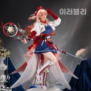 명일프린팅 | 명일방주 코스프레 명방 극동 연예인 하뉴 모모카시노 하루카 코스프레 풀세트 1 - 의상 고열사 가발...