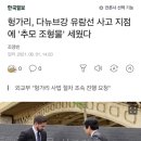 헝가리, 다뉴브강 유람선 사고 지점에 '추모 조형물' 세웠다 이미지