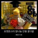 킨더그린어린이집 | 포켓몬스터 망나뇽 인형 꽃다발｜ 졸업식 선물로 준비한 후기
