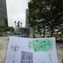 청계천 베를린광장(한화빌딩 앞) 이미지