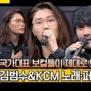 아는형님 하이라이트 비주얼 가수 김범수&KCM의 국보급 노래 실력 따끈따끈한 신곡 무대까지? 영상 이미지