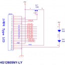 ST7920 / KS0801 Control Chip 그래픽 LCD 연결 신호 이미지