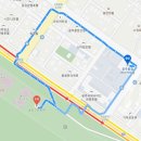 공산성 횡단보도 옆 이미지