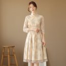 생활에서도 자주 손이 갈 감성적이고 우아한 생활한복 시크라인(CHICKINE) 사랑옵다 철릭 원피스 롱, 미니