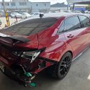 베스트자동차공업사 | [김포사고수리] 아반떼 CN7 뒷부분 완벽 복원! 1급공업사의 판금도색 노하우