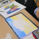 낭만을 그리는 오일 파스텔 이미지