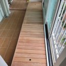 (유)한일타이어 | 양산 평산로 ( 평산동 ) 천성산한일유앤아이 아파트베란다 수납형툇마루 화단덮개 베란다평상 화단흙...